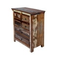 thumbnail image 2 of Homestock Eclectic Elegance 6 Drawer Antique Cabinet, 2 of 4