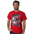 thumbnail image 5 of The Smurfs Kanji Rise and Grind Men's Graphic T Shirt Tees Brisco Brands L, 5 of 6