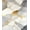 Gray, Pattern 2, variant on ODIKA 4'x6' Machine Washable Non-Slip Area Rug, Artistic Mineral Vein Mosaic with Fragmented Geometric Overlay and Gentle Gradients High Traffic Rug, Gray, 135638