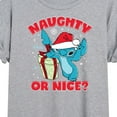 thumbnail image 3 of Lilo & Stitch - Naughty Or Nice - Women's Oversized T-Shirt, 3 of 5