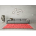 thumbnail image 3 of Ahgly Company Indoor Rectangle Abstract Red Contemporary Area Rugs, 2' x 3', 3 of 4