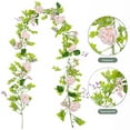 thumbnail image 7 of Inerposs Artificial Flower Garland, Spring Decor, Indoor Outdoor Decoration, Floral Wreath for Home, Patios Porches, Party Decor, 7 of 7