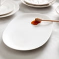 thumbnail image 3 of Lenox LX Collective White Oval Hors D'ouvers Tray, 3 of 5