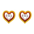 thumbnail image 1 of Wosthever 3 uds cortadores de sándwich en forma de corazón sellador de ahorro de tiempo crimpadora multifuncional cocina hamburguesas Forma de corazón 2piezas, 1 of 6