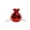 🍒 Red_Base#2957, variant on Acrylic Crossbody Bag Shoulder Bag Clear Mini Purse – Transparent Hard Shell, Adjustable Nylon Strap, Trendy High-End Style, Black Gold Red Silver Pink