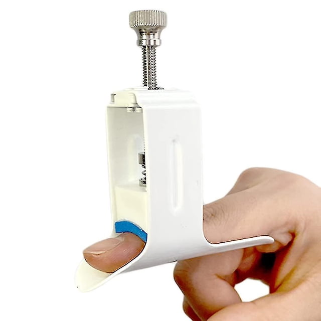 Férula para enderezar los dedos YONGSHENG dispositivo de presión ajustable para artritis esguince mazo Color blanco
