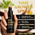 thumbnail image 5 of 3X HaloGrow Hair Growth Spray with Biotin & Caffeine - Fast-Acting Hair Regrowth Treatment for Thinning Hair in Men & Women, 5 of 5