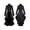 NEW Black, variant on WSMEA Dresses for Girls Dance Big Gothic Tuxedo Long Trench Jacket Long Top Sun Dress