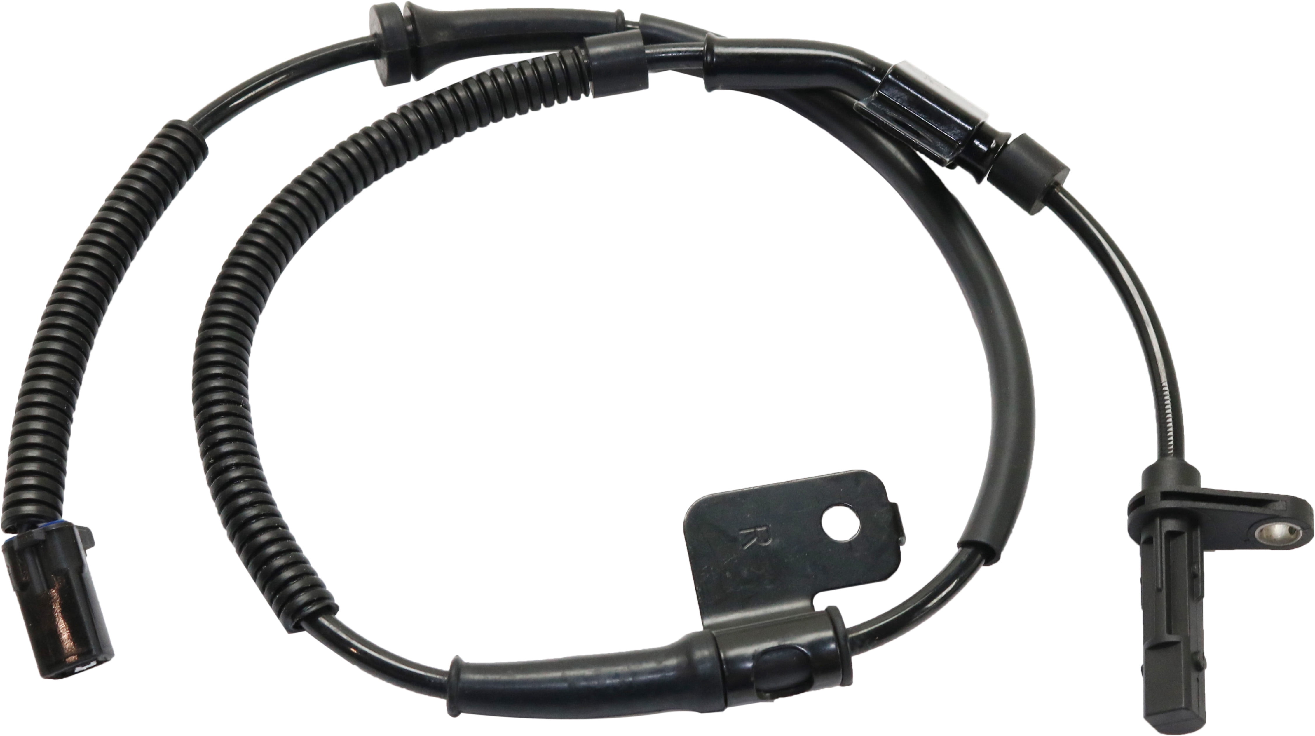 ABS Speed Sensor Compatible with 2007-2009 Kia Sorento Front, Passenger Side 6 Cyl 3.3L Male Connector Blade type 2-Prong Terminal