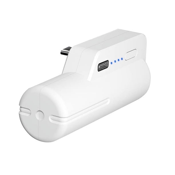 Batería Recargable Tipo C de Diseño Delgado con Diseño de Casco de Realidad Virtual, 5000 MAh, Potencia Extendida A9