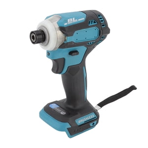 Ensemble d'outils de perçage à impact sans fil, double roulement Lithium Ion Brushless Impact Driver Precise Shutdown Control 3 LED Lumières pour décoration maison