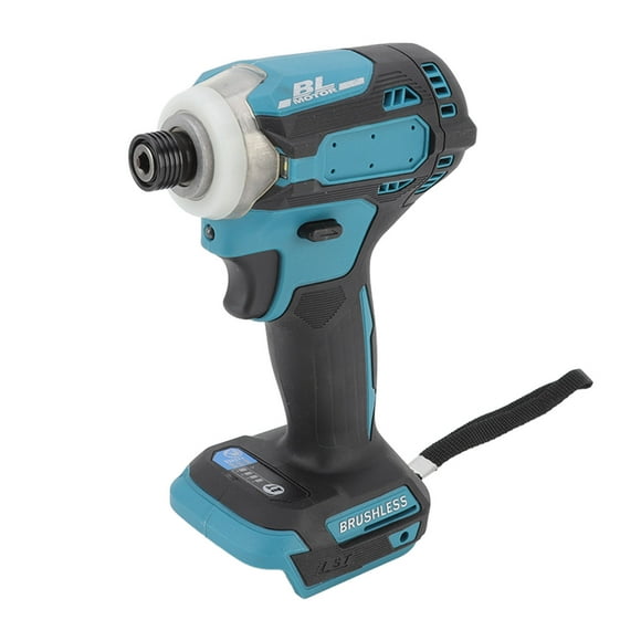 Cordless Impact Drilling Tool Set, High Concentricity 3 Electrical Display Modes 3 LED Lights Lithium Ion Brushless Impact Driver  For Home Decoration