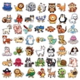 thumbnail image 5 of 100 pegatinas de animales lindos para niños, pegatinas de botellas de agua vinilo impermeable Hy, 5 of 5