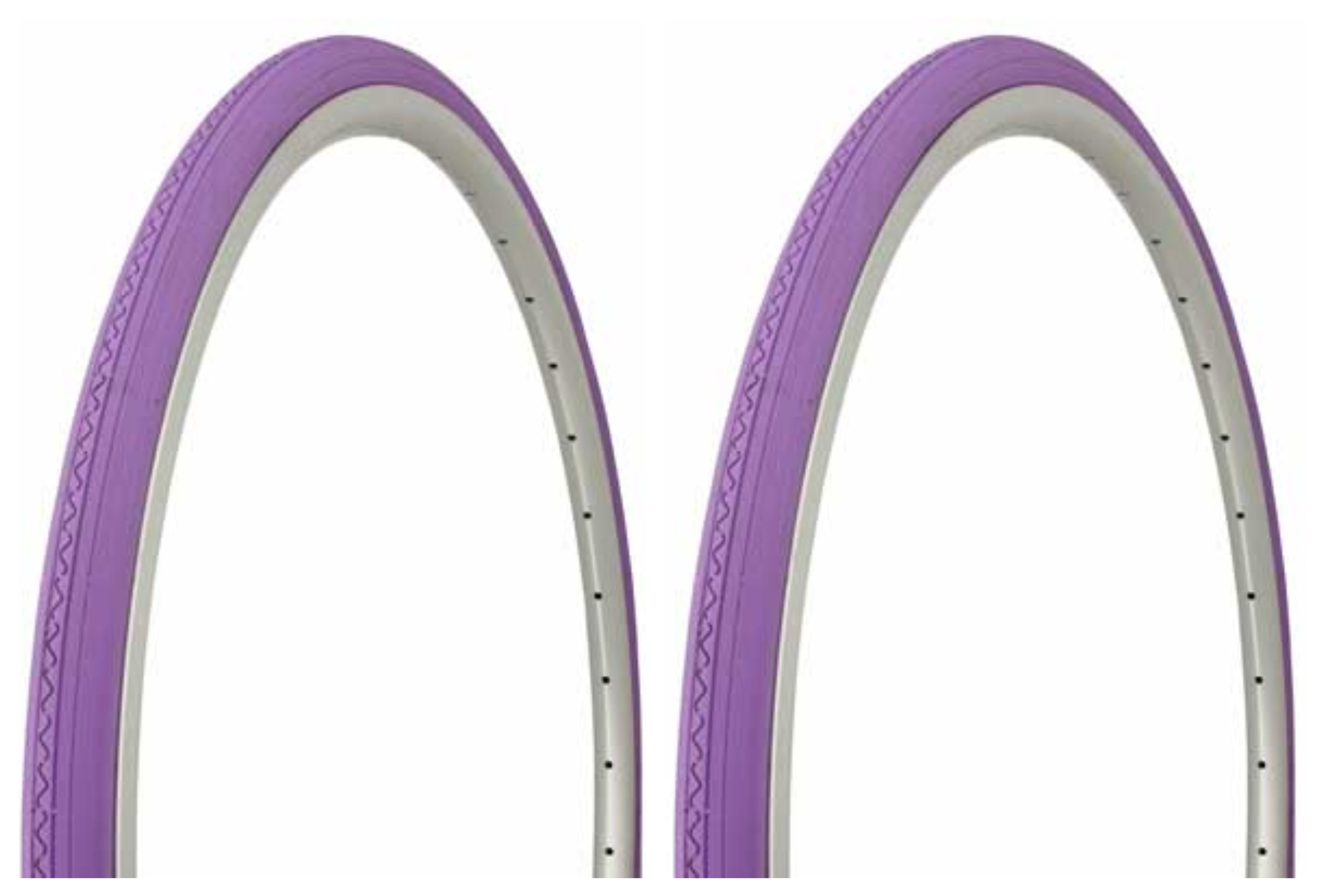 purple bike tires