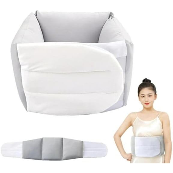 Lumbar Support Pillow for Sleeping, Deep Sleep Lumbars Supportes Pad Artifact, Lumbar Support Wrap Around Lumbars Cushion Lower Back Pillow for Sleeping Flat and Sideways