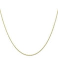 thumbnail image 2 of Diamond2Deal 10k Yellow Gold .7 mm Carded Cable Rope Chain Necklace for Women 20", 2 of 6