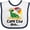 White and Navy, variant on Inktastic Cape Cod Massachusetts Boys or Girls Baby Bib