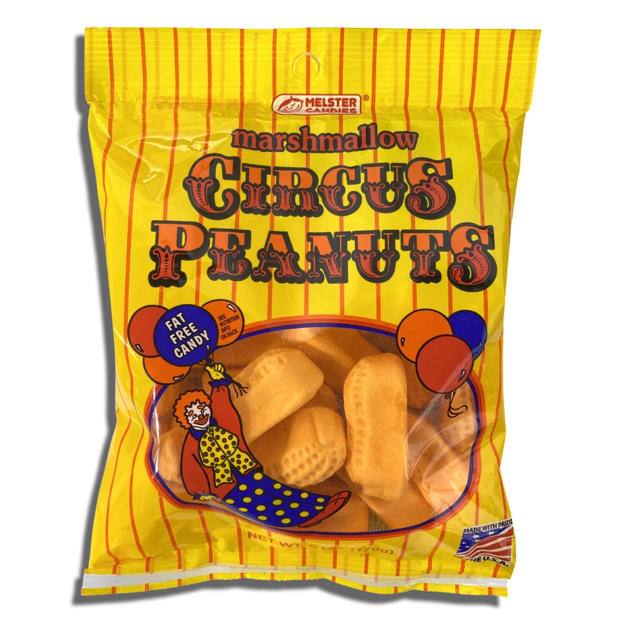 Marshmallow Circus Peanuts by Melster Bundled by Tribeca Curations | 6 Oz | Value Case Pack of 12 bags - image 5 of 5