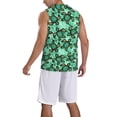 thumbnail image 2 of Naloa Sea Turtle Basketball Jersey Reversible Men's Mesh Athletic Sports Shirts Training Practice S-4XLXX-Large, 2 of 6
