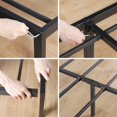 thumbnail image 3 of Olee Sleep 18 Inch Tall Heavy Duty Steel Slat/ Anti-slip Support/ Easy Assembly/ Mattress Foundation/ Maximum Storage/ Noise Free/ No Box Spring Need, 3 of 8