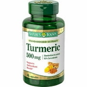 Natrure's Bounty Turmeric 538mg Antioxidant Standard Extract, 45ct, 5-Pack
