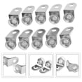 thumbnail image 1 of Support d'Étagère 10 Pcs Clous en Acier Support de Cloison pour Armoires, 1 of 5