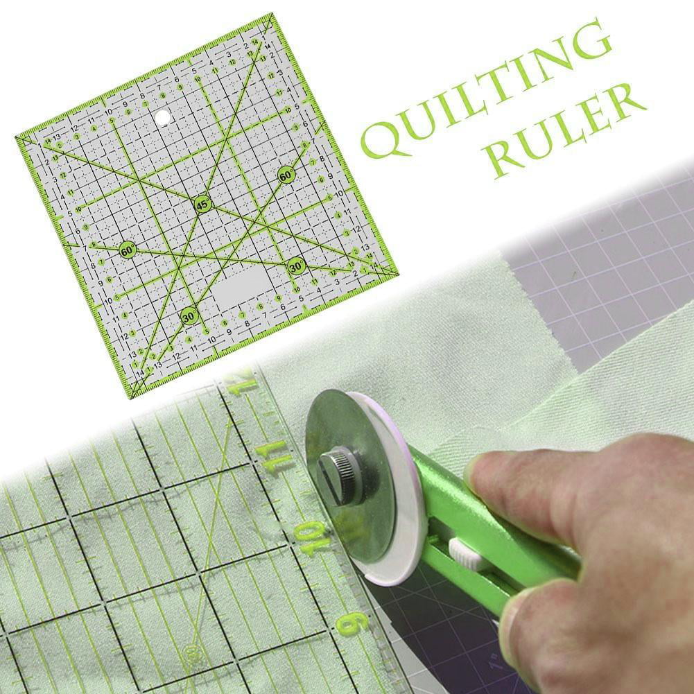 Transparent Quilting Sewing Patchwork Ruler Cutting Tools DIY Tailor Craft C3R6