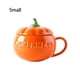 thumbnail image 5 of Toystoory Taza de cerámica con forma de calabaza, repuesto portátil brillante para hombres y mujeres, agua, leche, café, taza de té, accesorios con Utensilios de cocina Pequeño Toystoory HA081440-01, 5 of 6