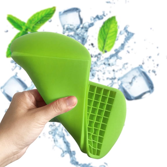 Silicone Mini Ice Cube Tray 160 Nugget Ice Cube Molds Easy Release Small Ice Cube for Chilling Stackable Ice Trays for Freezer