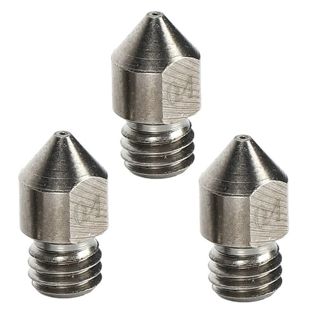 Boquilla de acero M NikouMX Boquillas de impresión 3D 3 piezas 0,4 mm