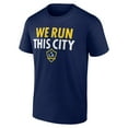 thumbnail image 2 of Men's Navy LA Galaxy Team Chant T-Shirt, 2 of 3
