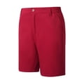 thumbnail image 6 of Garbnen Golf Shorts for Men Button Straight Leg Men Bermuda Shorts Lightweight Breathable Casual Summer Outdoor Workout Mens Athletic Shorts with Pockets Red S, 6 of 8