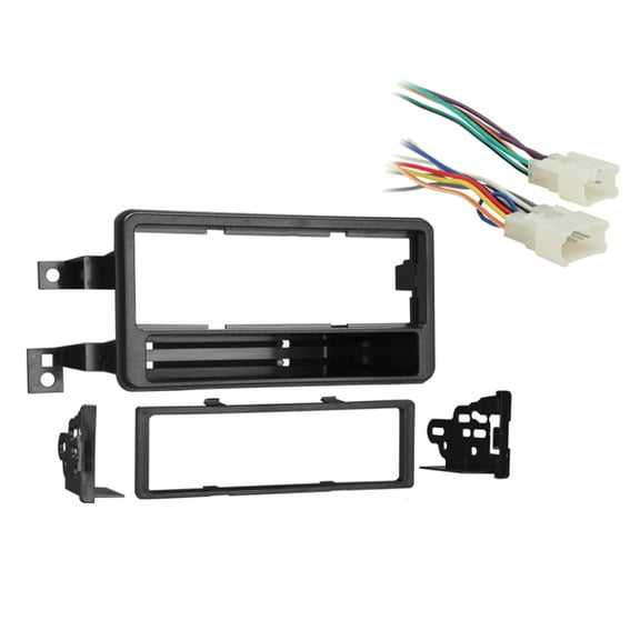 Fits Toyota Tundra Double Cab 2004-2005 Single DIN Harness Radio Dash Kit