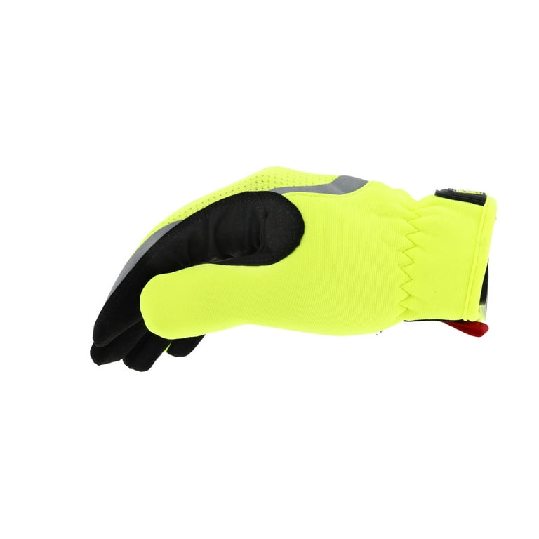 Gants MECHANIX Safety Fast Fit jaune fluo taille L