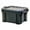 Black, variant on Btomtd Mini Candy Color Storage Box Transparent Storage Container 0.14L Small Cute Glove Jewelry Box, Green