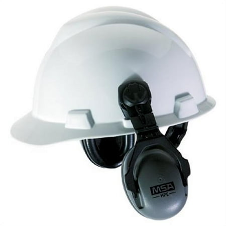 MSA 454-10061272 Cap Mount Ear Muffs Forslotted Caps Hpe Style