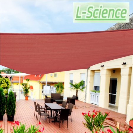 Sun Shade Sail Rectangle UV Block Canopy Awning Shelter Fabric Cloth Screen for Outdoor Patio Garden Backyard