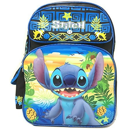 black stitch backpack
