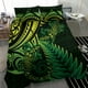 thumbnail image 3 of Nueva Zelanda Lagarto Juego de Cama Helecho Plateado Aotearoa Maorí Verde Versión LT14, 3 of 6