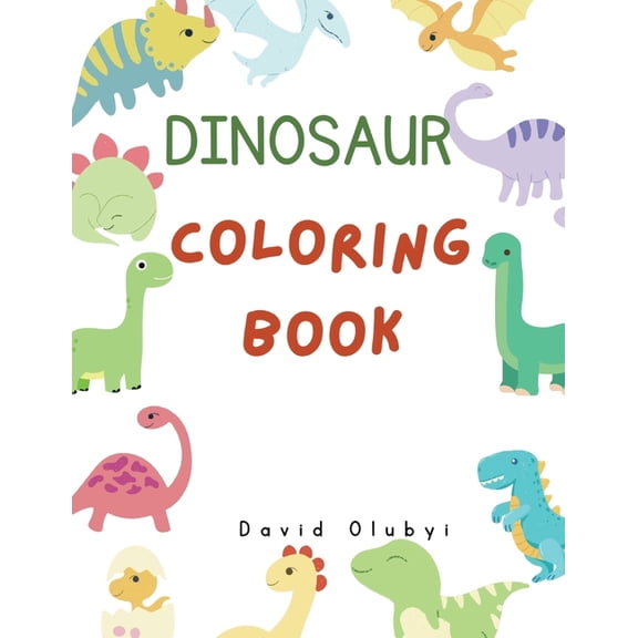 Dinosaur Coloring Book, (Paperback)