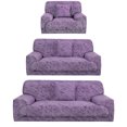 thumbnail image 1 of Unique Bargains Housses de Canapé 1 Pce Tissu Polyester Spandex Extensible Housse Florale, 1 of 8