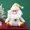 D, variant on B Christmas Snowman Plush Santa Ornament Festive Home Decoration For Holiday Season Winter Decor