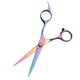 thumbnail image 4 of Tijeras de corte de pelo de colores, tijeras profesionales de peluquería para barbería, tijeras de corte de peluquería, 4 of 12