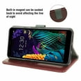 thumbnail image 3 of Mobile Phone Cover for Lg K30 2019, Cover Premium Pu Leather Tpu Flip Case Magnetic Closure Card Compartment Stand Function Wallet with Lanyard Protective Cover, 3 of 7