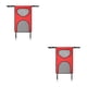 thumbnail image 2 of sweethay Red de barrera para mascotas de coche, asiento trasero de animales, seguridad Universal para Interior de coche, accesorio de aislamiento de Type1 NO1 sweethay CBP182804, 2 of 5