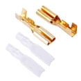thumbnail image 1 of Wire Terminal, 2.8mm  Insulation Crimp Connector High Frequency Brass Tinned  For Electric Wire Connection, 1 of 8