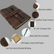 thumbnail image 2 of Cuaderno forrado LEATHER Journal POROMO, A5, 240 páginas, 2 of 7