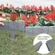 thumbnail image 5 of 10 Uds. Borde de paisaje de jardín, borde de jardín, borde de imitación de piedra, planta de ladrillo, valla de plástico, borde de planta de césped DIY, 5 of 5