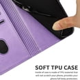 thumbnail image 4 of Funda tipo cartera con girasoles grabados para Samsung A03 166, multifuncional, elegante y con protección total., 4 of 5