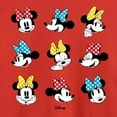 thumbnail image 3 of Disney - Mickey & Friends - Minnie Mouse - All the Expressions of Minnie - Toddler And Youth Long Sleeve Graphic T-Shirt, 3 of 5